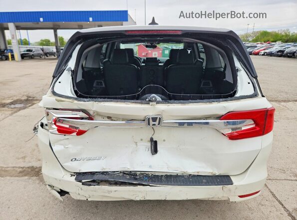 5FNRL6H73JB035007 2018 HONDA ODYSSEY White Vista trasera
