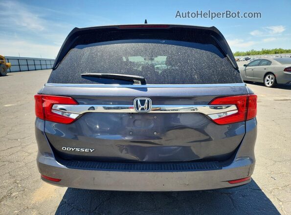 5FNRL6H73JB067732 2018 HONDA ODYSSEY Gray Հետևի տեսք