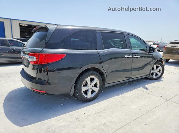 5FNRL6H73JB105671 2018 HONDA ODYSSEY Black Tył prawy