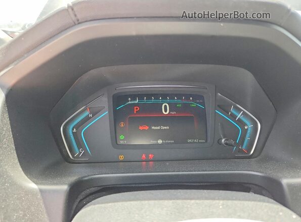 5FNRL6H73JB105671 2018 HONDA ODYSSEY Black Widok zestawu wskaźników