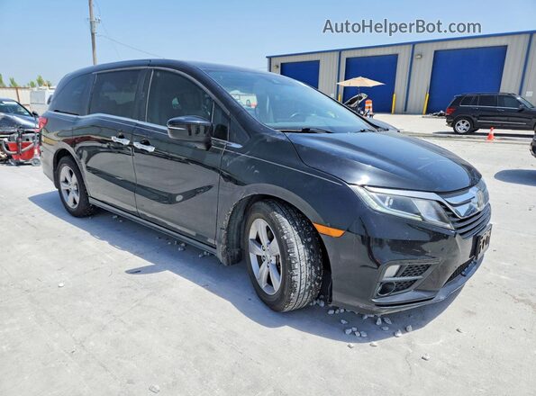 5FNRL6H73JB105671 2018 HONDA ODYSSEY Black Przód prawy