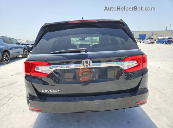 5FNRL6H73JB105671 2018 HONDA ODYSSEY Black Widok z tyłu