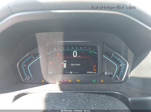 5FNRL6H73KB007984 2019 HONDA ODYSSEY Silver უკანა სავარძლების ხედი