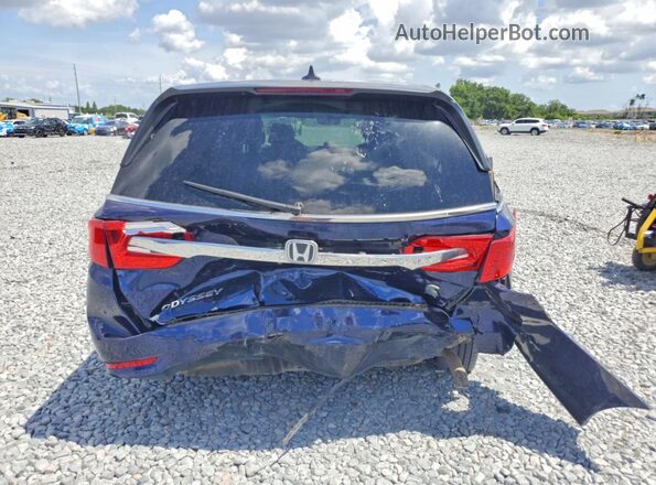 5FNRL6H73KB124397 2019 HONDA ODYSSEY Blue Вид ззаду