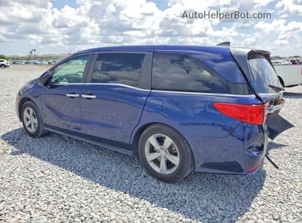 5FNRL6H73KB124397 2019 HONDA ODYSSEY Blue Задня ліва чверть