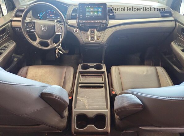 5FNRL6H73KB133875 2019 HONDA ODYSSEY Silver Вид панелі приладів