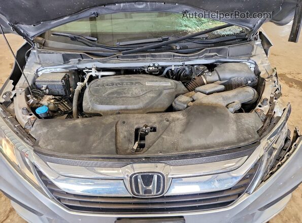 5FNRL6H73KB133875 2019 HONDA ODYSSEY Silver Вид підкапотного простору