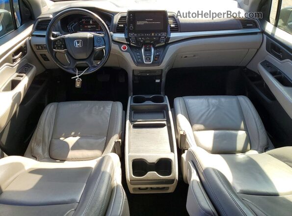 5FNRL6H73LB039304 2020 HONDA ODYSSEY Gray Առջևի վահանակի տեսք