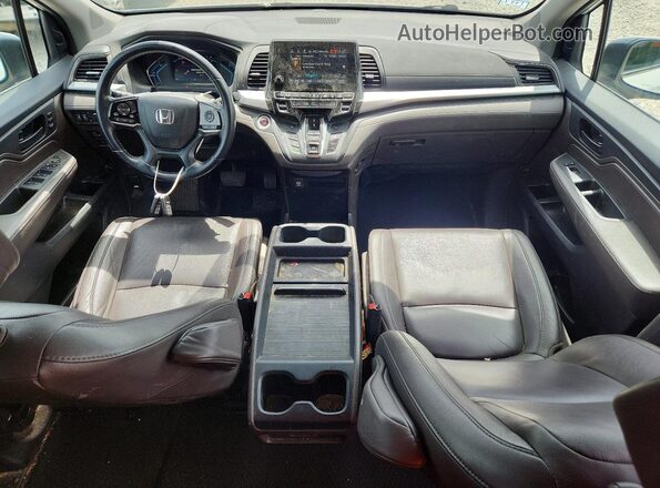 5FNRL6H73LB056796 2020 HONDA ODYSSEY White Առջևի վահանակի տեսք