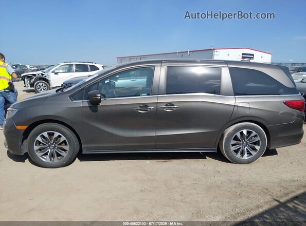 5FNRL6H73MB001895 2021 HONDA ODYSSEY Gray Սալոնի 360 աստիճան տեսք