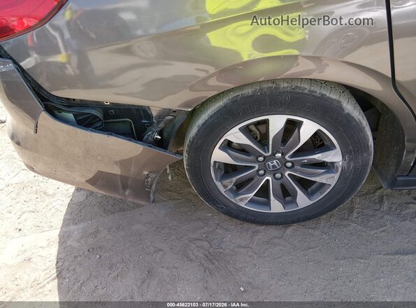 5FNRL6H73MB001895 2021 HONDA ODYSSEY Gray Դիմացի տեսք