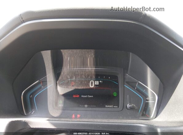 5FNRL6H73MB001895 2021 HONDA ODYSSEY Gray Հետևի նստատեղերի տեսք