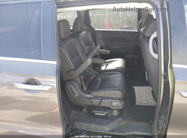 5FNRL6H73MB001895 2021 HONDA ODYSSEY Gray VIN կոդի պիտակի տեսք