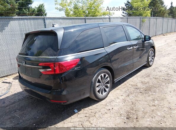 5FNRL6H73NB066232 2022 HONDA ODYSSEY Black Tył prawy