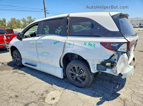 5FNRL6H73PB012190 2023 HONDA ODYSSEY White Rear left