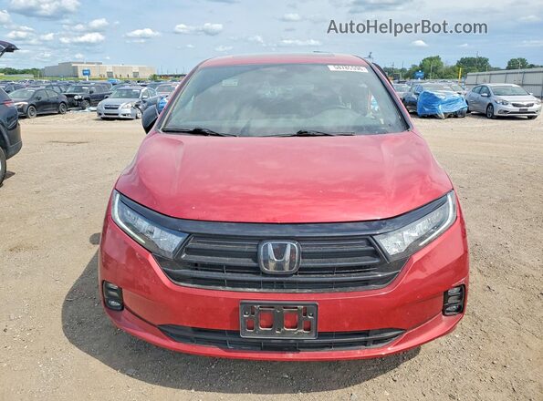 5FNRL6H73PB054908 2023 HONDA ODYSSEY Red Դիմացի տեսք