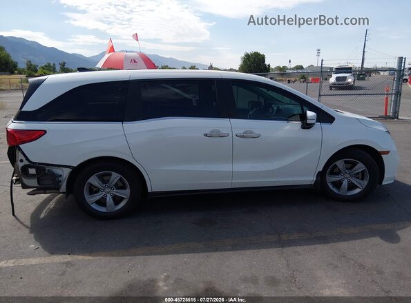 5FNRL6H74JB005501 2018 HONDA ODYSSEY White Панорамний вид салону 360°