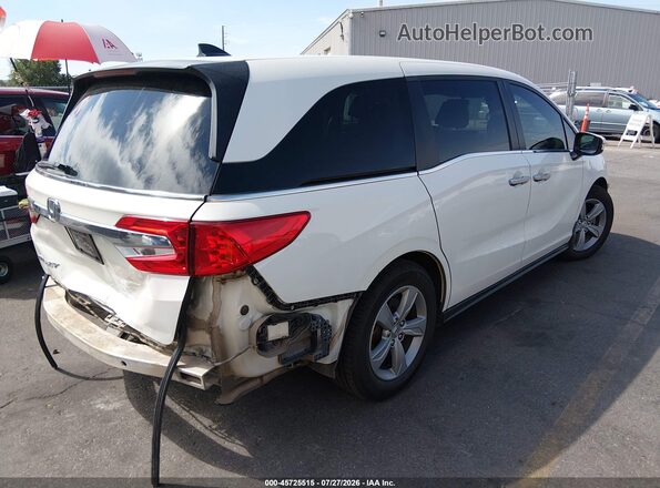 5FNRL6H74JB005501 2018 HONDA ODYSSEY White Задня права чверть