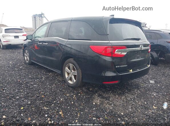 5FNRL6H74JB025621 2018 HONDA ODYSSEY Черный Задняя левая четверть