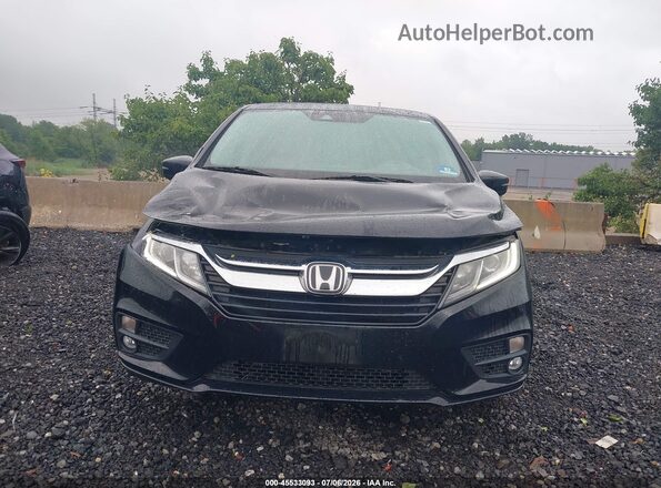 5FNRL6H74JB025621 2018 HONDA ODYSSEY Черный Вид щитка приборов