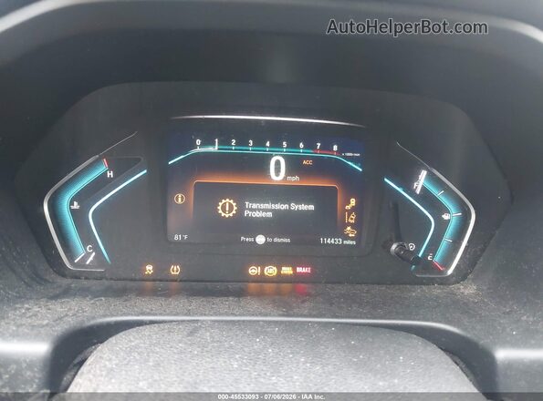 5FNRL6H74JB025621 2018 HONDA ODYSSEY Черный Вид задних сидений