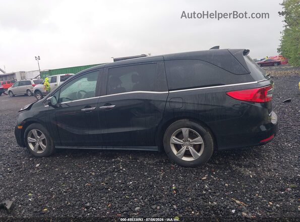 5FNRL6H74JB025621 2018 HONDA ODYSSEY Черный Панорамный вид салона 360°