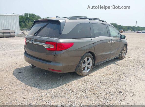 5FNRL6H74JB069196 2018 HONDA ODYSSEY Gray Rear right