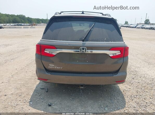5FNRL6H74JB069196 2018 HONDA ODYSSEY Gray 
