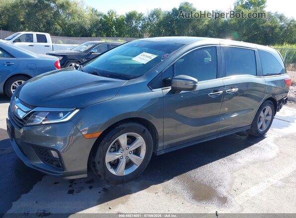 5FNRL6H74KB025930 2019 HONDA ODYSSEY Gray Front left