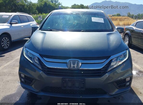 5FNRL6H74KB025930 2019 HONDA ODYSSEY Gray Rear interior view