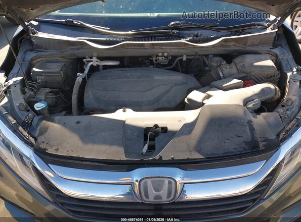 5FNRL6H74KB025930 2019 HONDA ODYSSEY Gray Rear view
