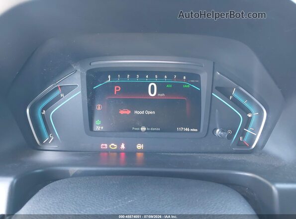 5FNRL6H74KB025930 2019 HONDA ODYSSEY Gray Rear seats view