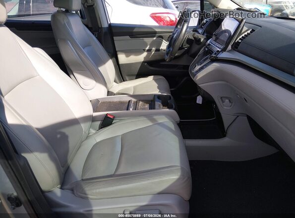 5FNRL6H74KB026205 2019 HONDA ODYSSEY Silver Вид салону спереду
