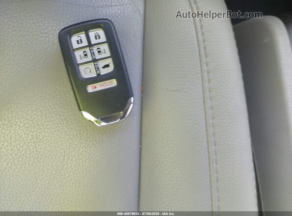5FNRL6H74KB027936 2019 HONDA ODYSSEY Gray Vista del salpicadero