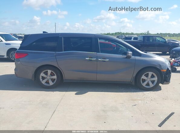 5FNRL6H74KB027936 2019 HONDA ODYSSEY Gray Vista interior trasera