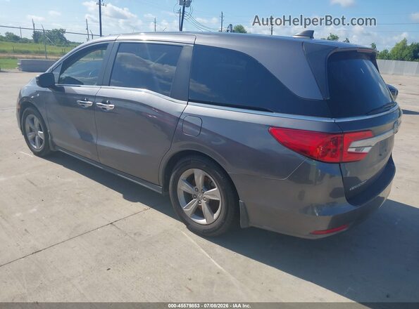5FNRL6H74KB027936 2019 HONDA ODYSSEY Gray Trasero izquierdo