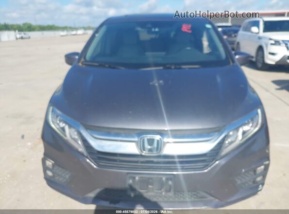 5FNRL6H74KB027936 2019 HONDA ODYSSEY Gray Vista del cuadro de instrumentos