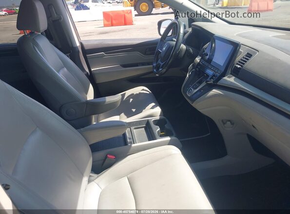 5FNRL6H74KB049645 2019 HONDA ODYSSEY Серый Вид салона спереди