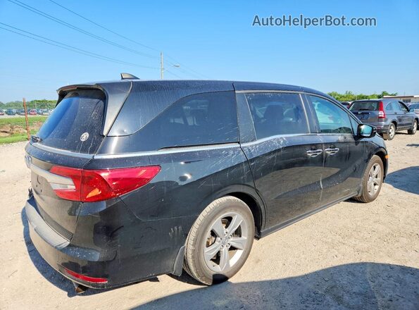 5FNRL6H74KB105552 2019 HONDA ODYSSEY Black უკანა მარჯვენა