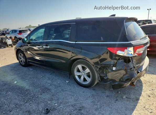 5FNRL6H74KB105552 2019 HONDA ODYSSEY Black უკანა მარცხენა
