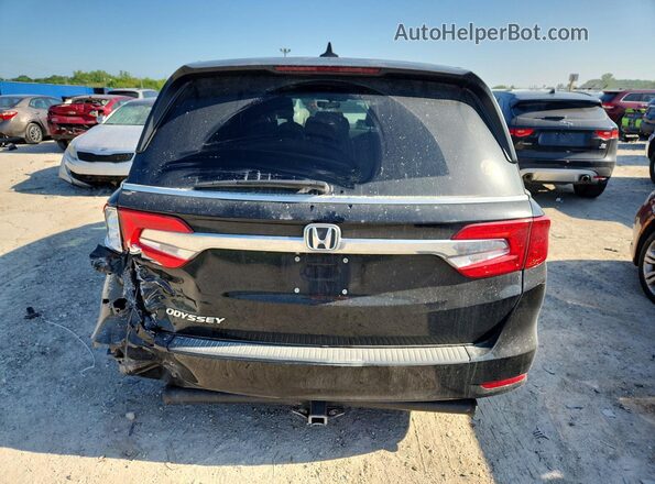 5FNRL6H74KB105552 2019 HONDA ODYSSEY Black უკანა ხედი