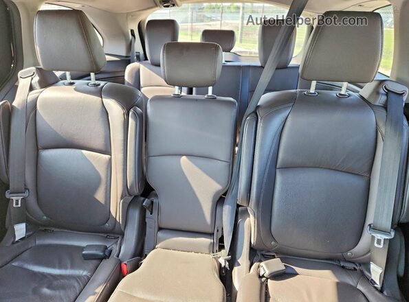 5FNRL6H74KB105552 2019 HONDA ODYSSEY Black უკანა სავარძლების ხედი