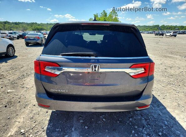 5FNRL6H74LB028344 2020 HONDA ODYSSEY Gray Vista trasera