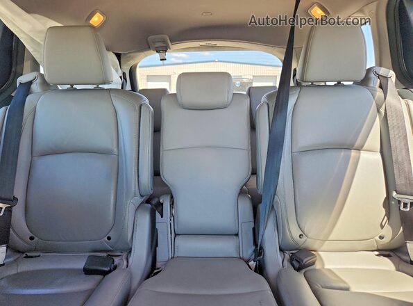 5FNRL6H74LB028344 2020 HONDA ODYSSEY Gray Vista de los asientos traseros