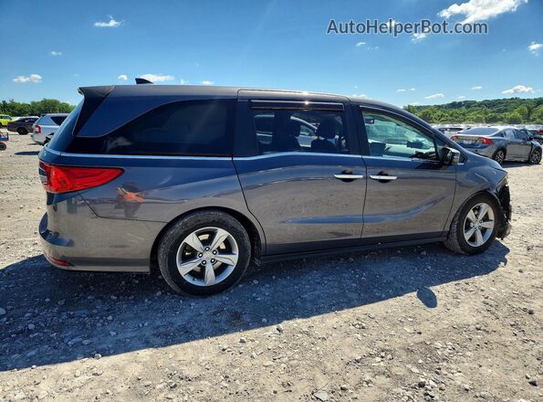 5FNRL6H74LB028344 2020 HONDA ODYSSEY Gray Trasero derecho