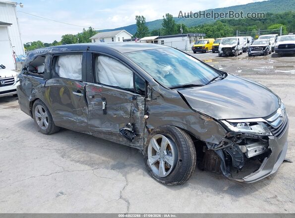 5FNRL6H74LB059464 2020 HONDA ODYSSEY Коричневый Вид спереди