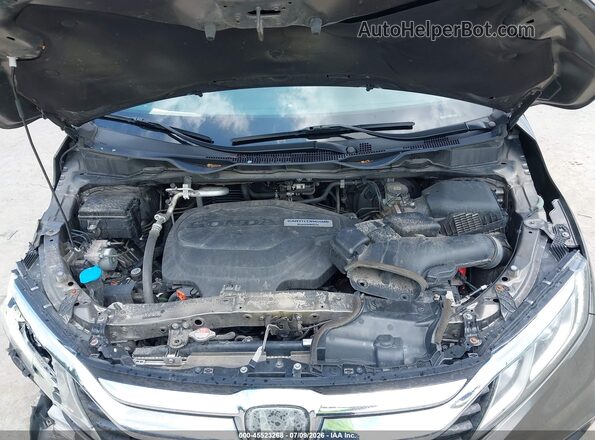 5FNRL6H74LB059464 2020 HONDA ODYSSEY Коричневый Вид сзади