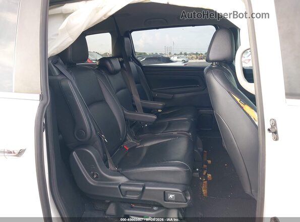 5FNRL6H74MB015773 2021 HONDA ODYSSEY White VIN კოდის სტიკერის ხედი