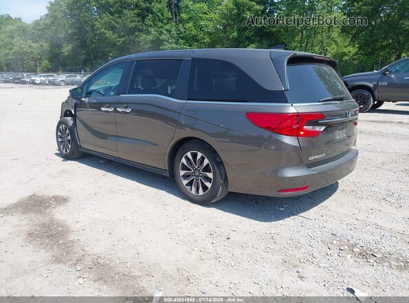 5FNRL6H74NB061489 2022 HONDA ODYSSEY Gray Հետևի ձախ
