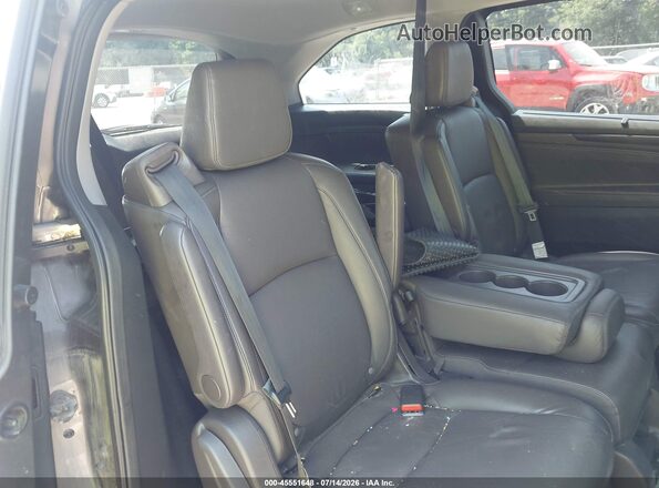 5FNRL6H74NB061489 2022 HONDA ODYSSEY Gray VIN կոդի պիտակի տեսք